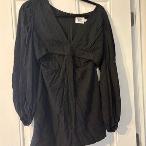 Princess Polly Black Mini Dress